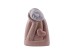 CHEVEU PINK 4 ΔΙΑΚΟΣΜΗΤΙΚΗ ΦΙΓΟΥΡΑ 15x12x21cm POLYRESIN TERRACOTTA ΓΚΡΙ