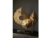USSIA ΔΙΑΚΟΣΜΗΤΙΚΟ TOTEM 14x8x42cm POLYRESIN ΧΡΥΣΟ ΜΑΥΡΟ