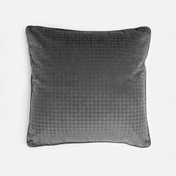 COPENHAGEN ΔΙΑΚΟΣΜΗΤΙΚΟ ΜΑΞΙΛΑΡΙ 45x45cm POLYESTER ΓΚΡΙ