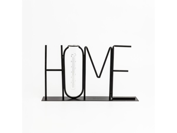 HOME ΔΙΑΚΟΣΜΗΤΙΚΗ ΕΠΙΓΡΑΦΗ 38x5x22cm ΜΕΤΑΛΛΟ ΜΑΥΡΟ ΓΥΑΛΙ HOME ΔΙΑΚΟΣΜΗΤΙΚΗ ΕΠΙΓΡΑΦΗ 38x5x22cm ΜΕΤΑΛΛΟ ΜΑΥΡΟ ΓΥΑΛΙ