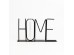 HOME ΔΙΑΚΟΣΜΗΤΙΚΗ ΕΠΙΓΡΑΦΗ 38x5x22cm ΜΕΤΑΛΛΟ ΜΑΥΡΟ ΓΥΑΛΙ HOME ΔΙΑΚΟΣΜΗΤΙΚΗ ΕΠΙΓΡΑΦΗ 38x5x22cm ΜΕΤΑΛΛΟ ΜΑΥΡΟ ΓΥΑΛΙ