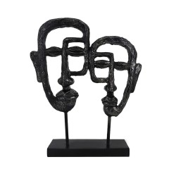 ACT BLACK ΔΙΑΚΟΣΜΗΤΙΚΟ TOTEM 23x6x28cm POLYRESIN ΜΑΥΡΟ