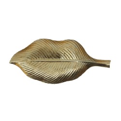 WIND ΠΙΑΤΕΛΑ ΔΙΑΚΟΣΜΗΣΗΣ 31x15x5cm POLYRESIN ΧΡΥΣΟ