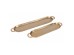 CORLI ΔΙΣΚΟΣ ΔΙΑΚΟΣΜΗΣΗΣ 60x16x3cm ΑΛΟΥΜΙΝΙΟ ΧΡΥΣΟ CORLI ΔΙΣΚΟΣ ΔΙΑΚΟΣΜΗΣΗΣ 60x16x3cm ΑΛΟΥΜΙΝΙΟ ΧΡΥΣΟ