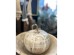SINDE ΔΙΑΚΟΣΜΗΤΙΚΟ ΚΟΛΟΚΥΘΑ 18x18x18cm ΞΥΛΟ MANGO WHITE WASHED ΧΡΥΣΟ