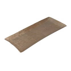 ORLY FLAT ΔΙΣΚΟΣ ΔΙΑΚΟΣΜΗΣΗΣ 52x23x2cm ΑΛΟΥΜΙΝΙΟ ΣΑΜΠΑΝΙ