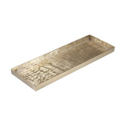 ORLY ΔΙΣΚΟΣ ΔΙΑΚΟΣΜΗΣΗΣ 52x20x3cm ΑΛΟΥΜΙΝΙΟ ΣΑΜΠΑΝΙ