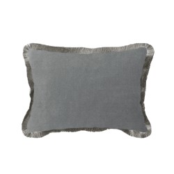 ARGENTO ΔΙΑΚΟΣΜΗΤΙΚΟ ΜΑΞΙΛΑΡΙ 40x60cm ΒΕΛΟΥΔΟ ΓΚΡΙ