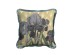 FIORI 2 ΔΙΑΚΟΣΜΗΤΙΚΟ ΜΑΞΙΛΑΡΙ 45x45cm ΒΕΛΟΥΔΟ ΠΟΛΥΧΡΩΜΟ ΓΚΡΙ