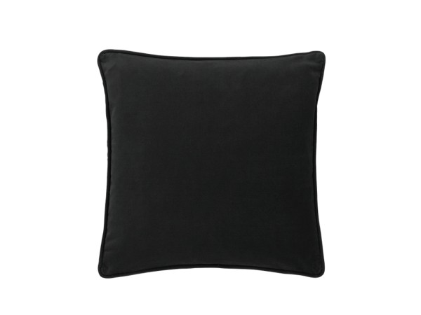CARBONE ΔΙΑΚΟΣΜΗΤΙΚΟ ΜΑΞΙΛΑΡΙ 45x45cm ΒΕΛΟΥΔΟ ΜΑΥΡΟ