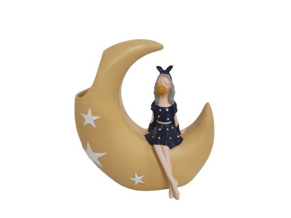 LUNA ΔΙΑΚΟΣΜΗΤΙΚΗ ΦΙΓΟΥΡΑ 15x8x16cm POLYRESIN ΠΟΛΥΧΡΩΜΟ LUNA ΔΙΑΚΟΣΜΗΤΙΚΗ ΦΙΓΟΥΡΑ 15x8x16cm POLYRESIN ΠΟΛΥΧΡΩΜΟ
