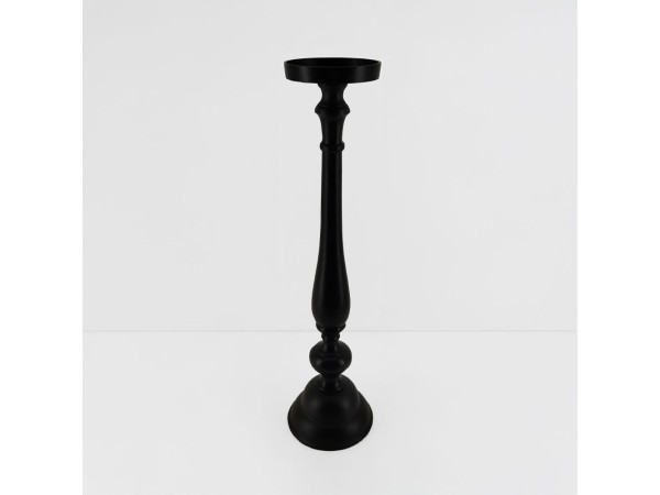 IONAS ΚΗΡΟΠΗΓΙΟ 18x18x74cm ΑΛΟΥΜΙΝΙΟ ΜΑΥΡΟ