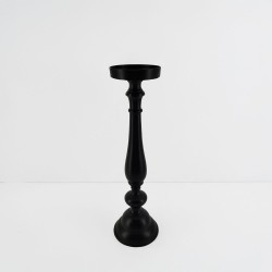 IONAS ΚΗΡΟΠΗΓΙΟ 15x15x55cm ΑΛΟΥΜΙΝΙΟ ΜΑΥΡΟ