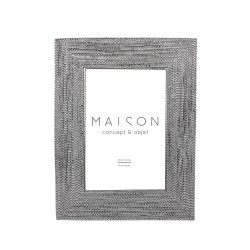 BELN ΚΟΡΝΙΖΑ 16x2x20cm POLYRESIN SILVER ΓΥΑΛΙ