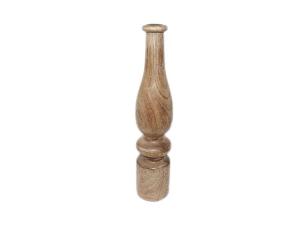 BOLH ΚΗΡΟΠΗΓΙΟ 8x8x36cm ΞΥΛΟ ΦΥΣΙΚΟ BOLH ΚΗΡΟΠΗΓΙΟ 8x8x36cm ΞΥΛΟ ΦΥΣΙΚΟ