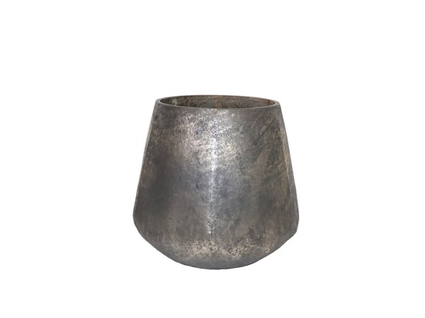 CAMPAL ΒΑΣΗ ΡΕΣΩ 18x18x16cm ΓΥΑΛΙ ΧΡΥΣΟ ΜΠΡΟΝΖΕ ΑΣΗΜΙ