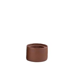 FORMAS ΚΗΡΟΠΗΓΙΟ 9x9x6cm ΑΛΟΥΜΙΝΙΟ TERRACOTTA ROUGH