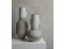 CILINDRO ΒΑΖΟ 16x16x40cm ΜΕΤΑΛΛΟ ΛΕΥΚΟ ΧΡΥΣΟ