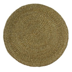 NEREA ΧΑΛΙ ΣΑΛΟΝΙΟΥ 150x150cm SEAGRASS ΦΥΣΙΚΟ