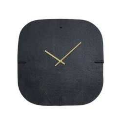SIMPLE ΡΟΛΟΪ ΤΟΙΧΟΥ 50x50x1cm ΑΛΟΥΜΙΝΙΟ ΜΑΥΡΟ