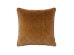 SUNDIAL C ΔΙΑΚΟΣΜΗΤΙΚΟ ΜΑΞΙΛΑΡΙ 50x50cm ΒΑΜΒΑΚΙ CARAMEL ΒΕΛΟΥΔΟ