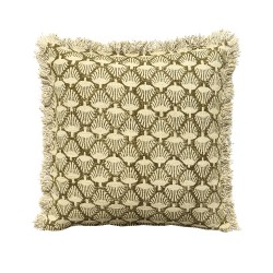 CALLISTE B ΔΙΑΚΟΣΜΗΤΙΚΟ ΜΑΞΙΛΑΡΙ 50x50cm ΒΑΜΒΑΚΙ ΛΑΔΙ ΜΠΕΖ ΒΙΣΚΟΖΗ