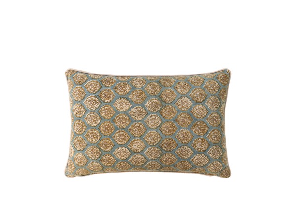 VENETIAN ΔΙΑΚΟΣΜΗΤΙΚΟ ΜΑΞΙΛΑΡΙ 40x60cm ΒΑΜΒΑΚΙ AQUA ΧΡΥΣΟ ΒΙΣΚΟΖΗ VENETIAN ΔΙΑΚΟΣΜΗΤΙΚΟ ΜΑΞΙΛΑΡΙ 40x60cm ΒΑΜΒΑΚΙ AQUA ΧΡΥΣΟ ΒΙΣΚΟΖΗ