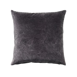 ONYX ΔΙΑΚΟΣΜΗΤΙΚΟ ΜΑΞΙΛΑΡΙ 50x50cm ΒΑΜΒΑΚΙ ΜΑΥΡΟ ΒΕΛΟΥΔΟ