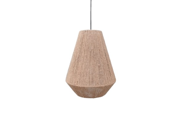 ROPE A ΦΩΤΙΣΤΙΚΟ ΟΡΟΦΗΣ 30x30x38cm ΓΙΟΥΤΑ ΦΥΣΙΚΟ ΜΕΤΑΛΛΟ