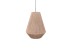 ROPE A ΦΩΤΙΣΤΙΚΟ ΟΡΟΦΗΣ 30x30x38cm ΓΙΟΥΤΑ ΦΥΣΙΚΟ ΜΕΤΑΛΛΟ