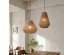 ROPE A ΦΩΤΙΣΤΙΚΟ ΟΡΟΦΗΣ 30x30x38cm ΓΙΟΥΤΑ ΦΥΣΙΚΟ ΜΕΤΑΛΛΟ