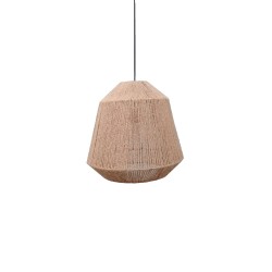ROPE B ΦΩΤΙΣΤΙΚΟ ΟΡΟΦΗΣ 35x35x37cm ΓΙΟΥΤΑ ΦΥΣΙΚΟ ΜΕΤΑΛΛΟ