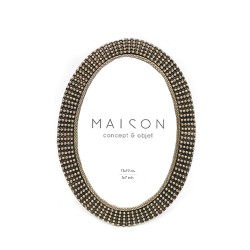 MARC ΚΟΡΝΙΖΑ 17x2x21cm POLYRESIN ΧΡΥΣΟ ΑΝΤΙΚΕ ΓΥΑΛΙ