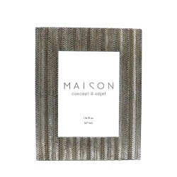 FISHBONE ΚΟΡΝΙΖΑ 19x2x23cm POLYRESIN ΑΣΗΜΙ ΑΝΤΙΚΕ ΓΥΑΛΙ