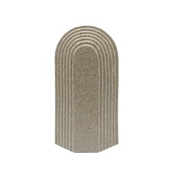 PENN ΔΙΑΚΟΣΜΗΤΙΚΟ 12x6x22cm POLYRESIN ΜΠΕΖ