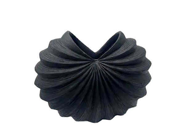 GALLINA NOIR ΒΑΖΟ 36x18x31cm POLYRESIN ΜΑΥΡΟ ΜΑΤ