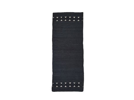 ARMON ΧΑΛΙ ΔΙΑΔΡΟΜΟΥ 180x50cm ΓΙΟΥΤΑ ΜΑΥΡΟ