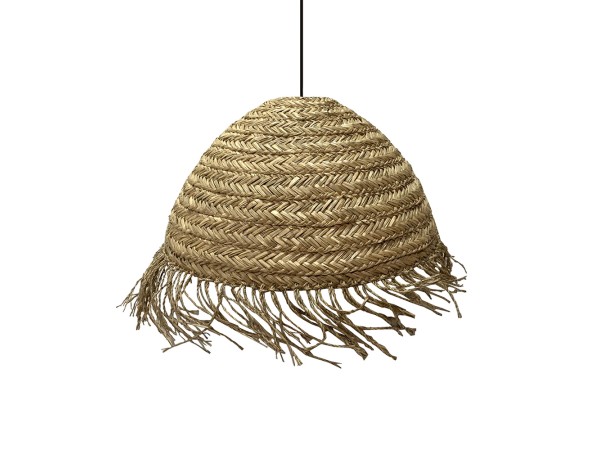 SYROS ΦΩΤΙΣΤΙΚΟ ΟΡΟΦΗΣ 56x56x30cm SEAGRASS ΦΥΣΙΚΟ