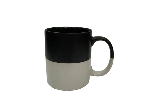 GOOD MORNING ΚΟΥΠΑ 8x8x10cm NEW BONE CHINA ΜΑΥΡΟ ΛΕΥΚΟ GOOD MORNING ΚΟΥΠΑ 8x8x10cm NEW BONE CHINA ΜΑΥΡΟ ΛΕΥΚΟ