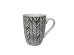 ALL TIME ΚΟΥΠΑ 8x8x11cm NEW BONE CHINA ΛΕΥΚΟ ΜΠΛΕ ΧΡΥΣΟ