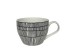 SERAX ΚΟΥΠΑ 11x11x8cm NEW BONE CHINA ΛΕΥΚΟ ΜΑΥΡΟ SERAX ΚΟΥΠΑ 11x11x8cm NEW BONE CHINA ΛΕΥΚΟ ΜΑΥΡΟ