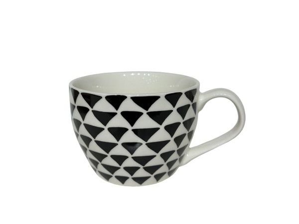 SERAX ΚΟΥΠΑ 11x11x8cm NEW BONE CHINA ΛΕΥΚΟ ΜΑΥΡΟ SERAX ΚΟΥΠΑ 11x11x8cm NEW BONE CHINA ΛΕΥΚΟ ΜΑΥΡΟ