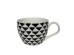 SERAX ΚΟΥΠΑ 11x11x8cm NEW BONE CHINA ΛΕΥΚΟ ΜΑΥΡΟ SERAX ΚΟΥΠΑ 11x11x8cm NEW BONE CHINA ΛΕΥΚΟ ΜΑΥΡΟ