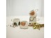 SCANDI ΚΟΥΠΑ 8x8x8cm NEW BONE CHINA ΛΕΥΚΟ ΓΚΡΙ ΑΝΟΙΧΤΟ