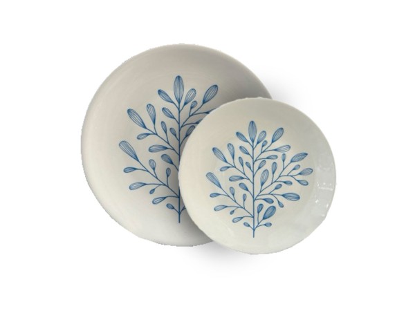 YDRA ΠΙΑΤΟ ΓΛΥΚΟΥ SET 7ΤΜΧ 30x30x3cm NEW BONE CHINA ΛΕΥΚΟ ΓΑΛΑΖΙΟ YDRA ΠΙΑΤΟ ΓΛΥΚΟΥ SET 7ΤΜΧ 30x30x3cm NEW BONE CHINA ΛΕΥΚΟ ΓΑΛΑΖΙΟ