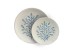YDRA ΠΙΑΤΟ ΓΛΥΚΟΥ SET 7ΤΜΧ 30x30x3cm NEW BONE CHINA ΛΕΥΚΟ ΓΑΛΑΖΙΟ YDRA ΠΙΑΤΟ ΓΛΥΚΟΥ SET 7ΤΜΧ 30x30x3cm NEW BONE CHINA ΛΕΥΚΟ ΓΑΛΑΖΙΟ