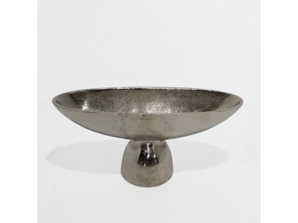 MENDO ΜΠΩΛ ΜΕ ΠΟΔΙ 36x12x15cm ΑΛΟΥΜΙΝΙΟ SILVER NICKEL MENDO ΜΠΩΛ ΜΕ ΠΟΔΙ 36x12x15cm ΑΛΟΥΜΙΝΙΟ SILVER NICKEL