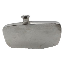 ANZAC ΒΑΖΟ 38x5x23cm ΑΛΟΥΜΙΝΙΟ SILVER NICKEL