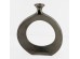 ABSTRACT CIRCLE ΒΑΖΟ 37x5x45cm ΑΛΟΥΜΙΝΙΟ SILVER NICKEL ABSTRACT CIRCLE ΒΑΖΟ 37x5x45cm ΑΛΟΥΜΙΝΙΟ SILVER NICKEL