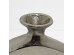 ABSTRACT CIRCLE ΒΑΖΟ 26x4x31cm ΑΛΟΥΜΙΝΙΟ SILVER NICKEL